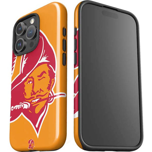 NFL Tampa Bay Buccaneers Retro Logo iPhone 16 Pro Impact Case